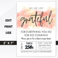 employee appreciation party invite